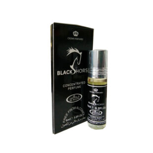 Black horse 6ml Roll on Attar by Al Rehab