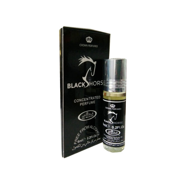 Black horse 6ml Roll on Attar by Al Rehab