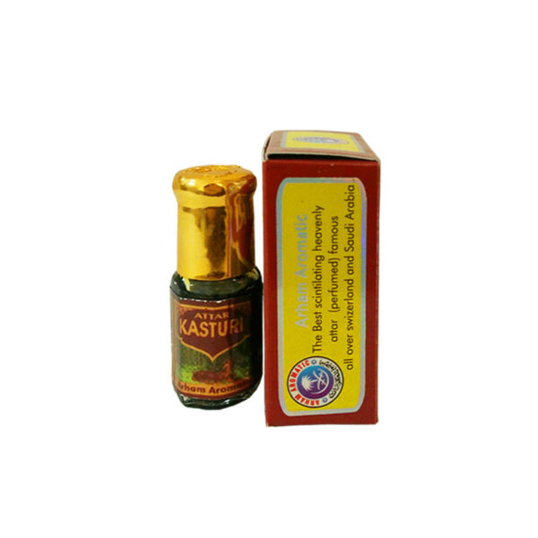 Arham Macca Kasturi Attar 3ml (2 Pieces) - Image 2