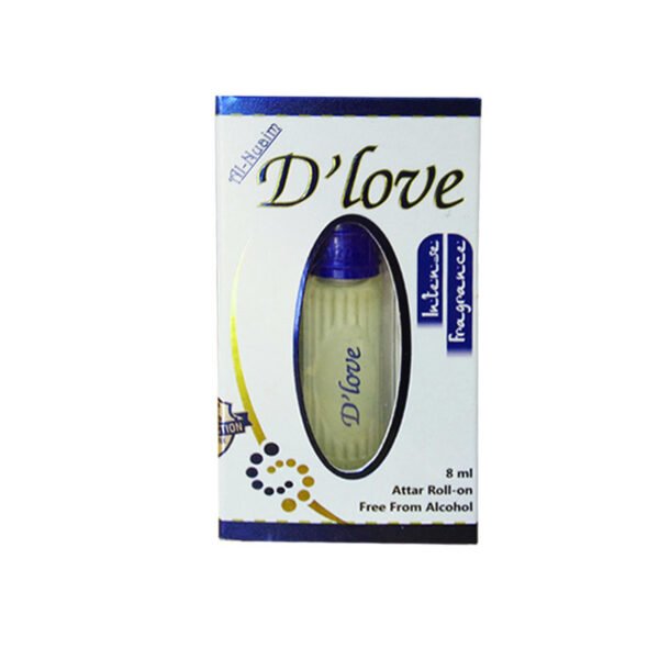 Parfum Huile Al-Nuaim D'amour - Longue Durée, Sans Alcool - Flacon 6ml (Neuf)