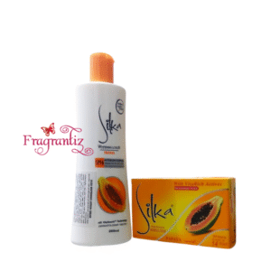 Silka Papaya Whitening Lotion & Soap Combo