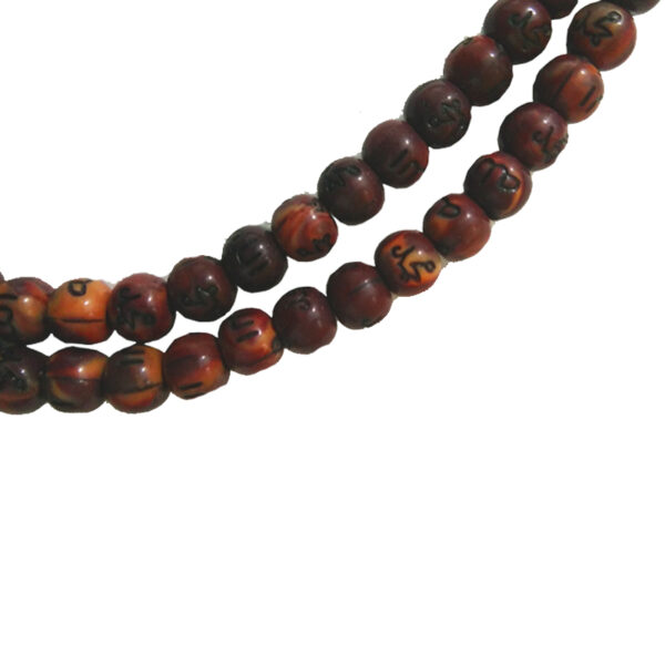 Tasbih brown Pearl with print(99Beads) - Image 2