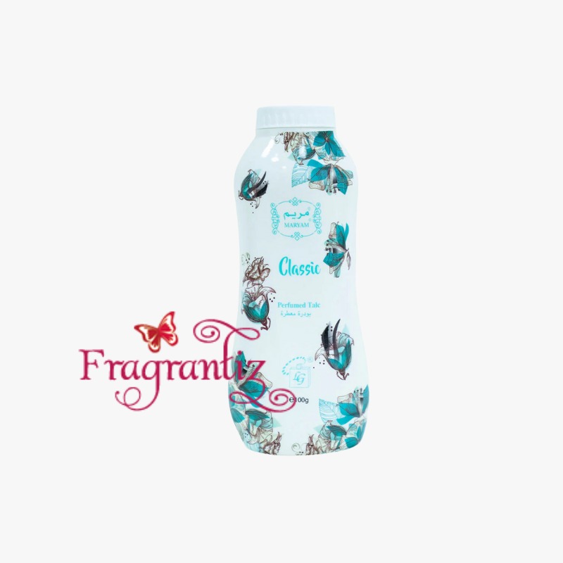 classic perfumed talc 100g by maryam