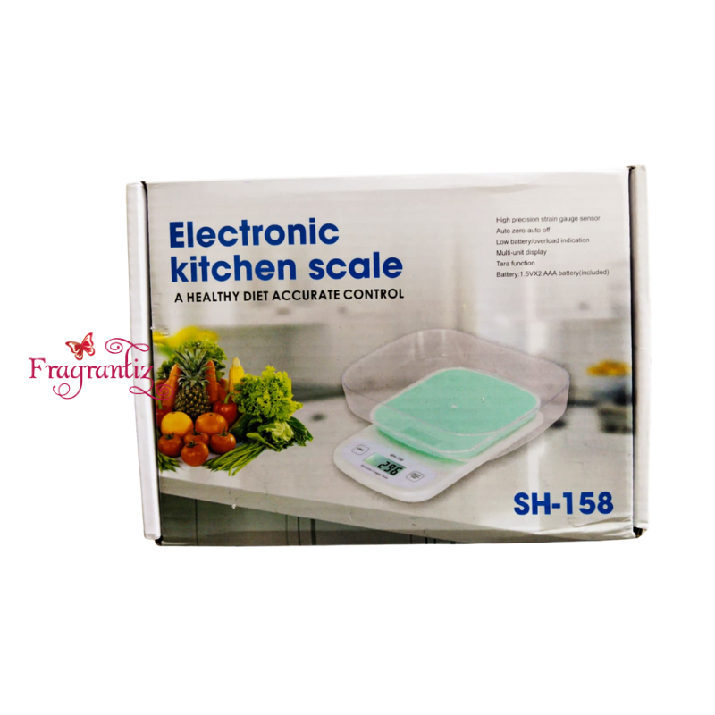 Small electronic kitchen scale