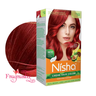 Nisha Creme Flame Red Hair Color