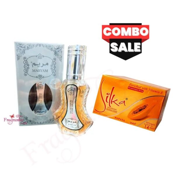 Maryam 35ml Perfume and Silka Papaya Soap