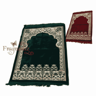 Premium Turkish Velvet islamic Prayer Mat Musalla