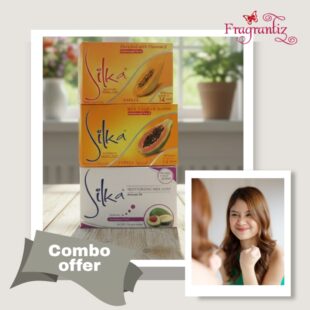 silka whitening soap combo