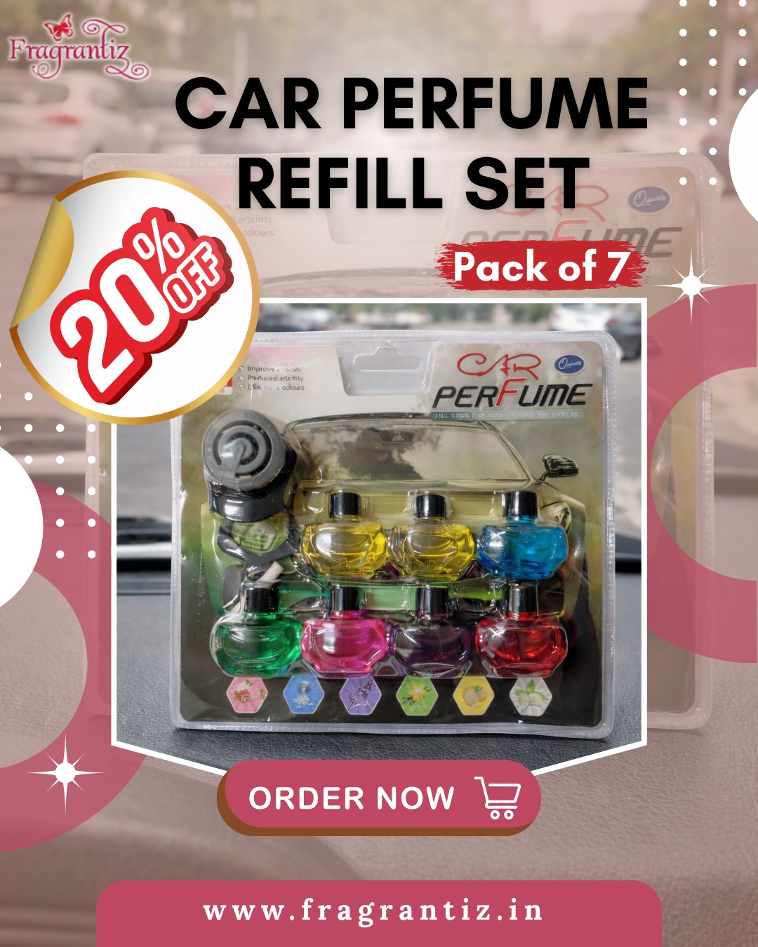 car vent air freshner by fragrantiz